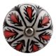 Red Black Drop Ceramic Wine Stopper